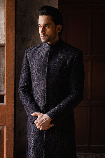 Black Sherwani